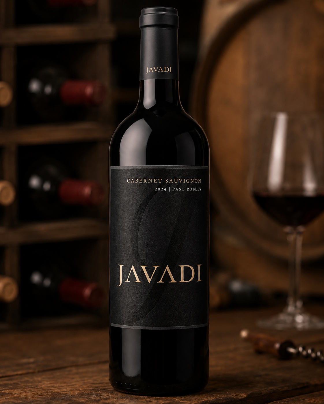 Javadi Wines 2024 Cabernet Sauvignon bottle